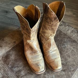 Justin Bent Rail Men’s 12 D Distressed Cowboy boot